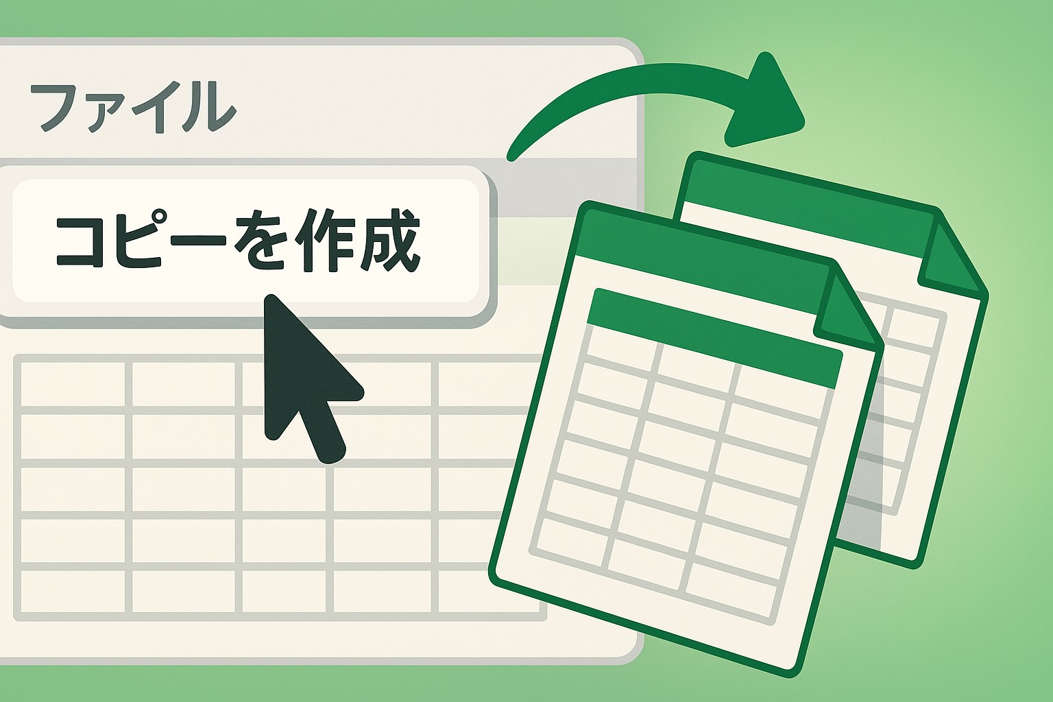 Googleスプレッドシートのコピーについての記事のアイキャッチ画像